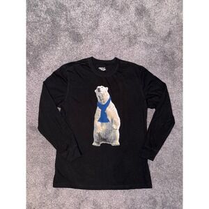 Joe‎ Boxer Black Polar Bear Long Sleeve